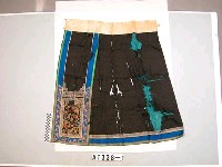 藏品(女子綢布百褶裙（缺一片）)的圖片